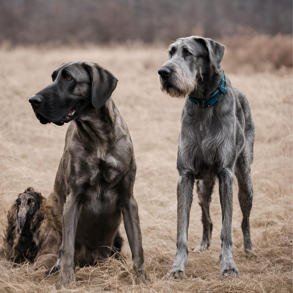 Great Dane vs Irish Wolfhound